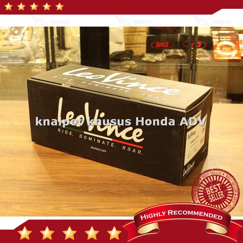 Sale Leovince Nero SS Black Slip On Honda X ADV