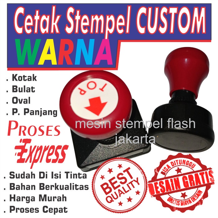 

Lucu Cetak Stempel Custom Limited