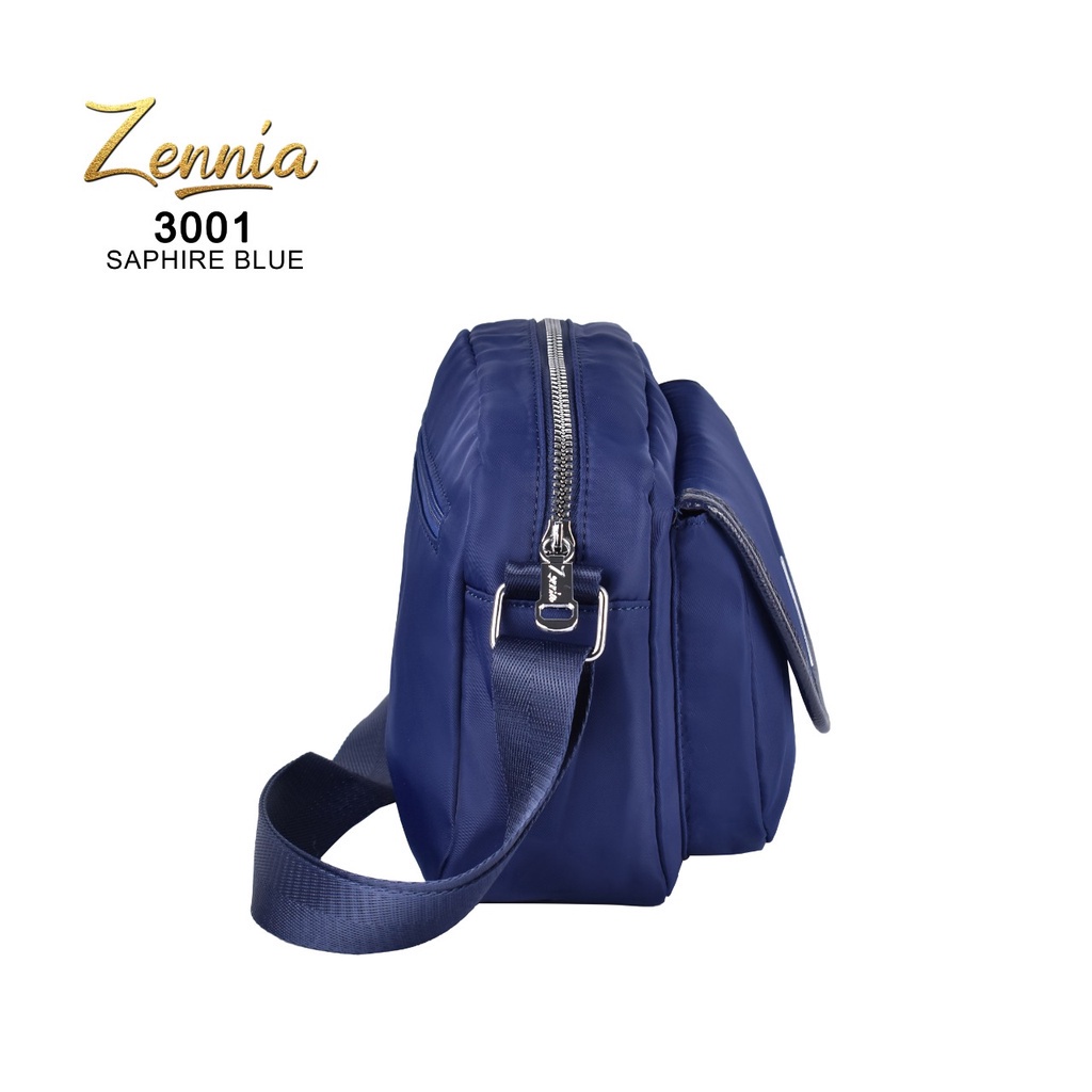 (TSI) Tas Selempang Wanita Zennia 3001 Tas Fashion Korea Selempang Wanita Elegant Outdoor Sling Bag Anak Remaja Perempuan Crossbody Travel Hp Kecil Shoulder Trendy Fashion Cewek Casual Pesta Style