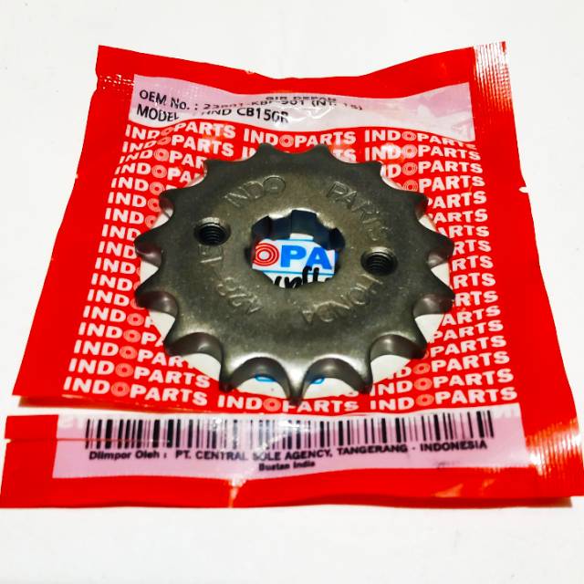 INDOPARTS Gear depan Vixion CB150R Megapro indopart