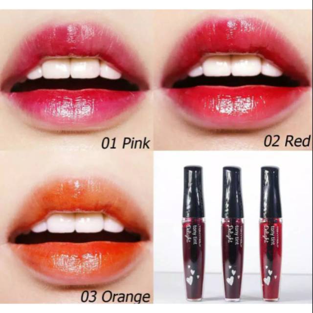 Jual TONY MOLY LIP TINT DELIGHT ORIGINAL FROM KOREA Shopee Indonesia