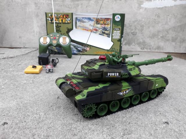 Remote Control War Tank Leopard - Mainan Mobil Tank 9993