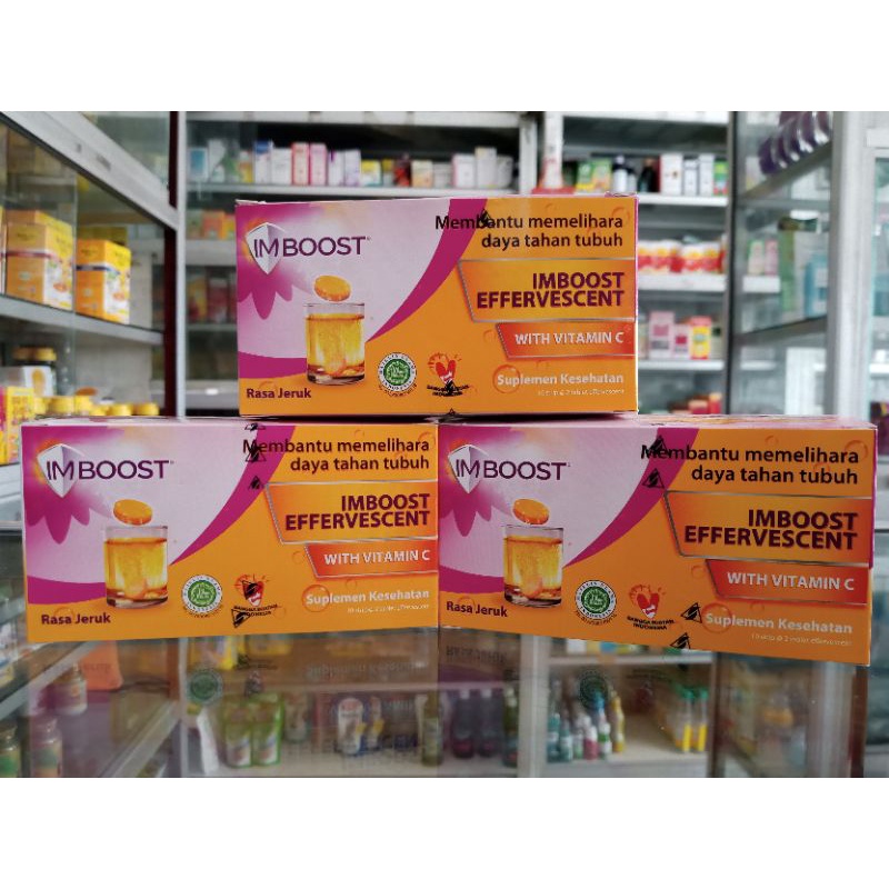 IMBOOST EFFERVESCENT BOX Isi 10 Strip @2Tablet