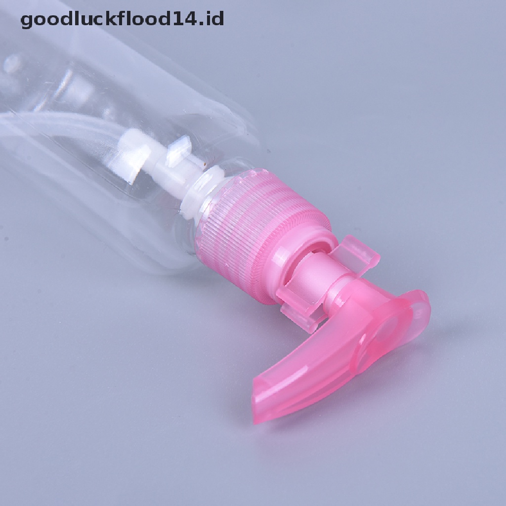 [OOID] 5PCS 75ml Plastic Press Pump Spray Lotion Bottles Cosmetic Sample Containers ID