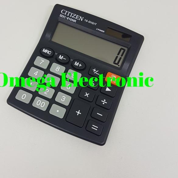 

♢ ORIGINAL Citizen Calculator SDC-810BN - Kalkulator Meja Kantor Office ♡
