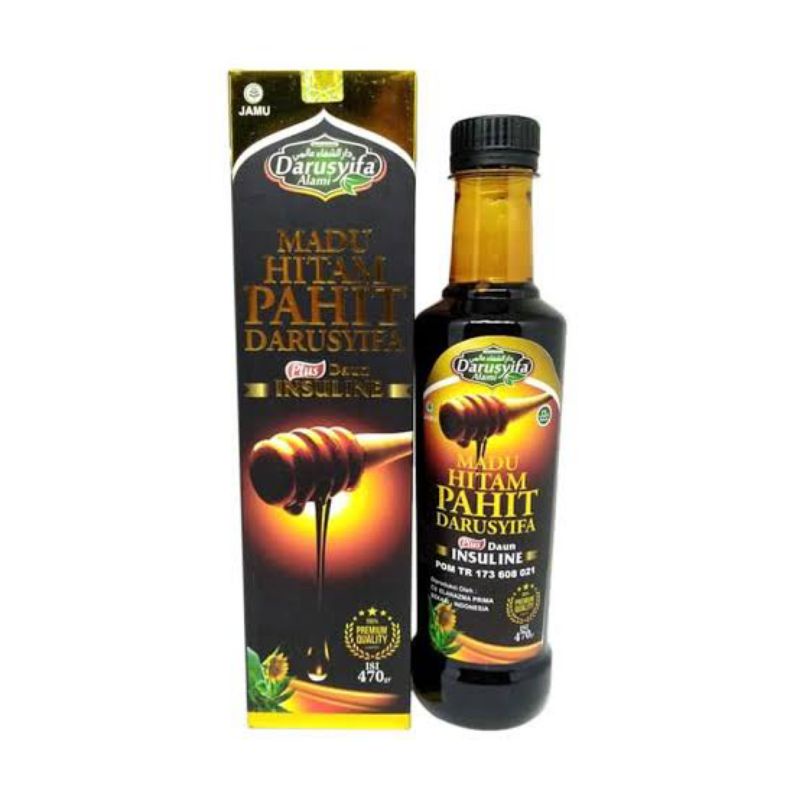 Madu Hitam Pahit Insuline Darusyifa