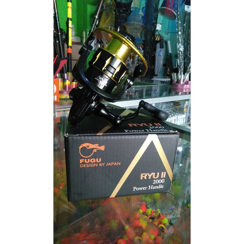 reel pancing power handle fugu ryu II 2000 6000