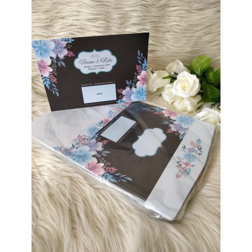 ERBA 88219 BLANGKO UNDANGAN PERNIKAHAN, Undangan Pernikahan Murah