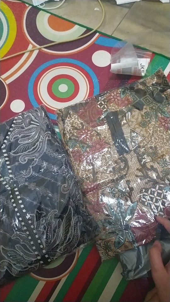 #cod Tunik Batik Modern M L Xl Xxl Xxxl