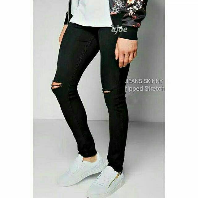 Celana sobek pria / celana sobek lutut / celana pria