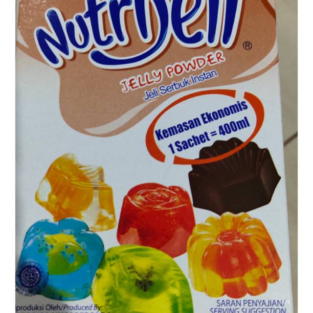 NUTRIIJELL COKLAT. PAKET 2 BKS @30 GRAM
