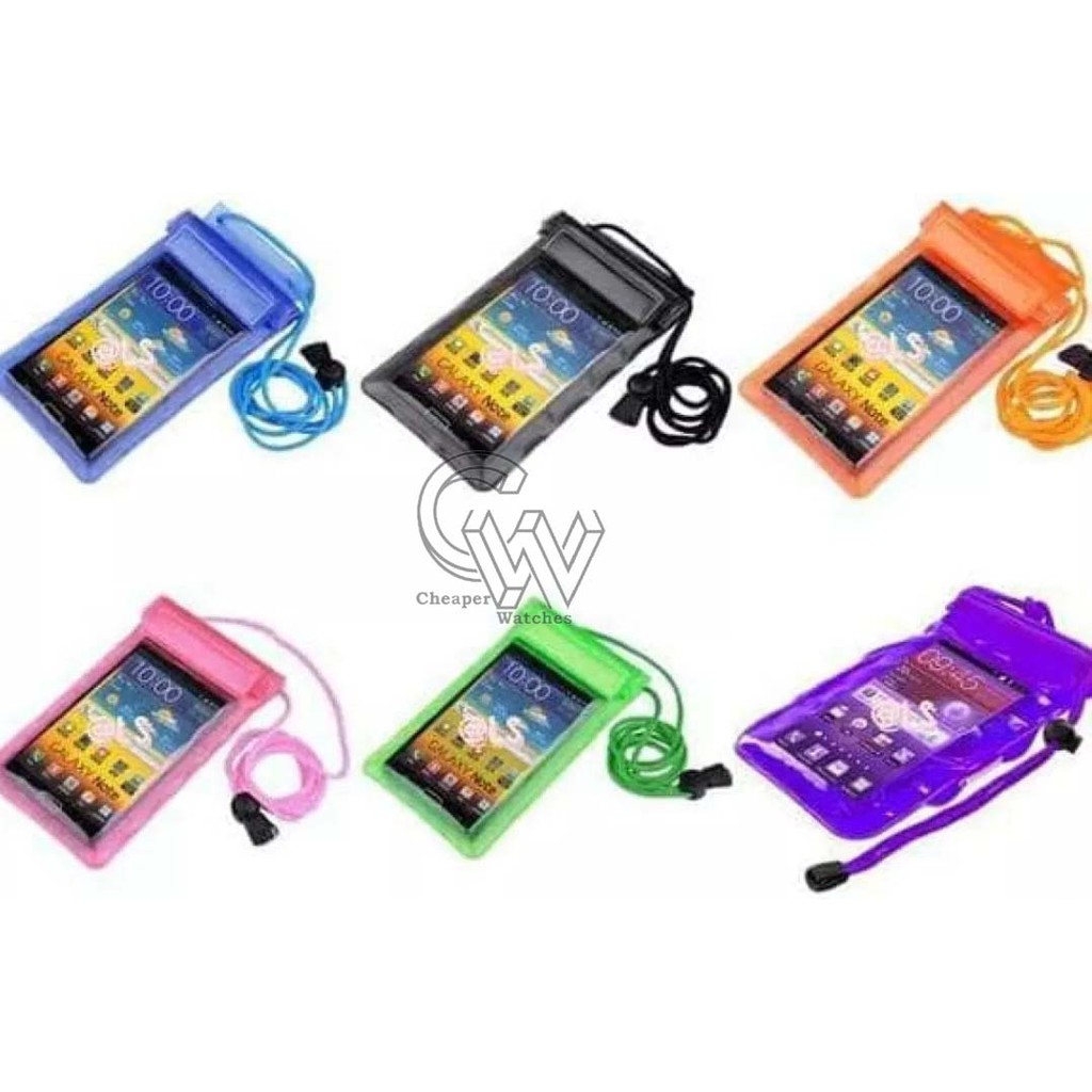 Cheaper-Kantong Pelindung HP Anti Air Hujan Berenang Sarung Phone Waterproof Bag Cas Pouch