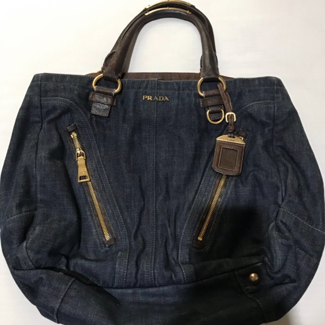 <NEGO> Prada Denim Bag