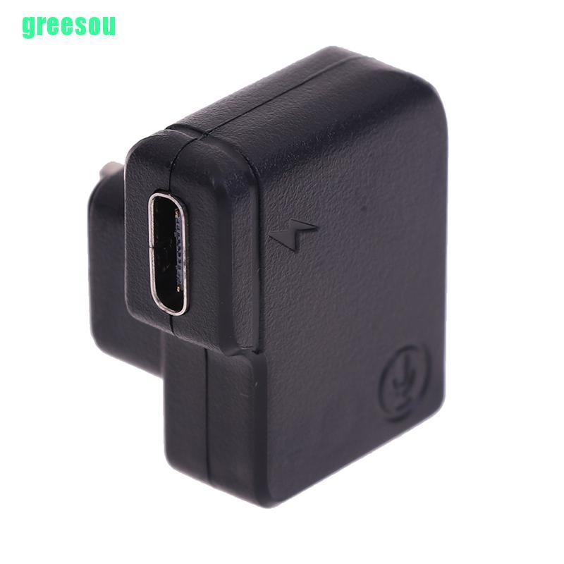 Gs Adapter Usb-C Ganda Original Dji Cynova Osmo Action 3.5mm Untuk Kamera Action-3