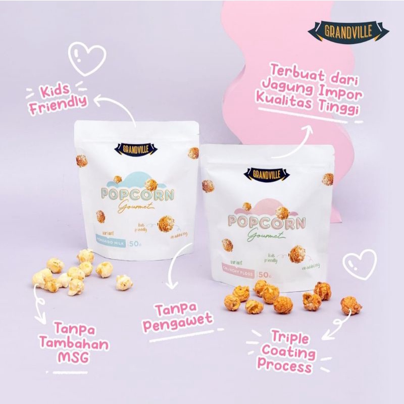 

Popcorn Gourmet Grandville snack camilan anak