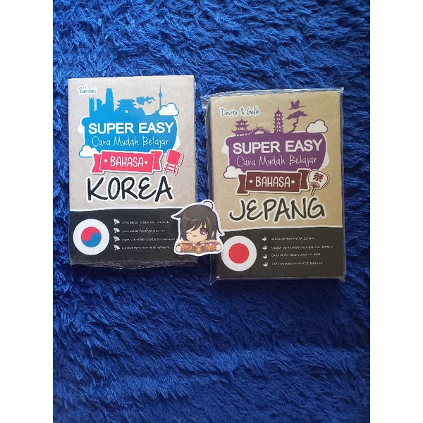 Buku Paket Bahasa Super Easy Cara Mudah Belajar Bahasa Korea dan Jepang