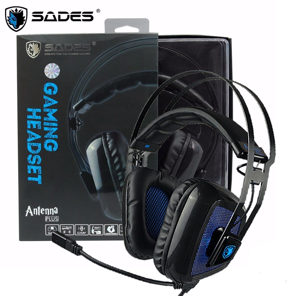 Headset Gaming Sades Antenna Plus