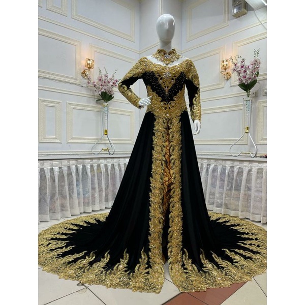 KEBAYA BLUDRU PENGANTIN / KEBAYA BLUDRU HITAM