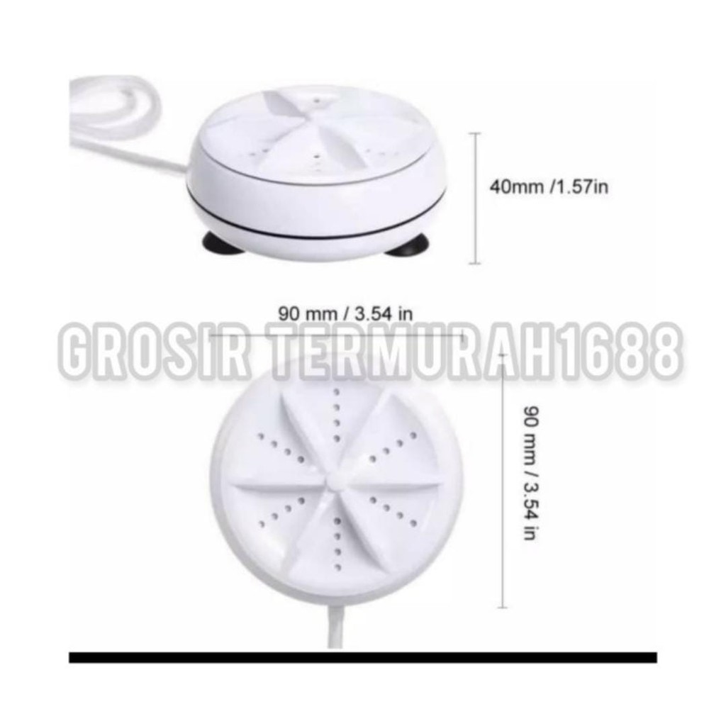 MESIN CUCI MINI PORTABLE ULTRASONIC TURBINE WASH OLL-935