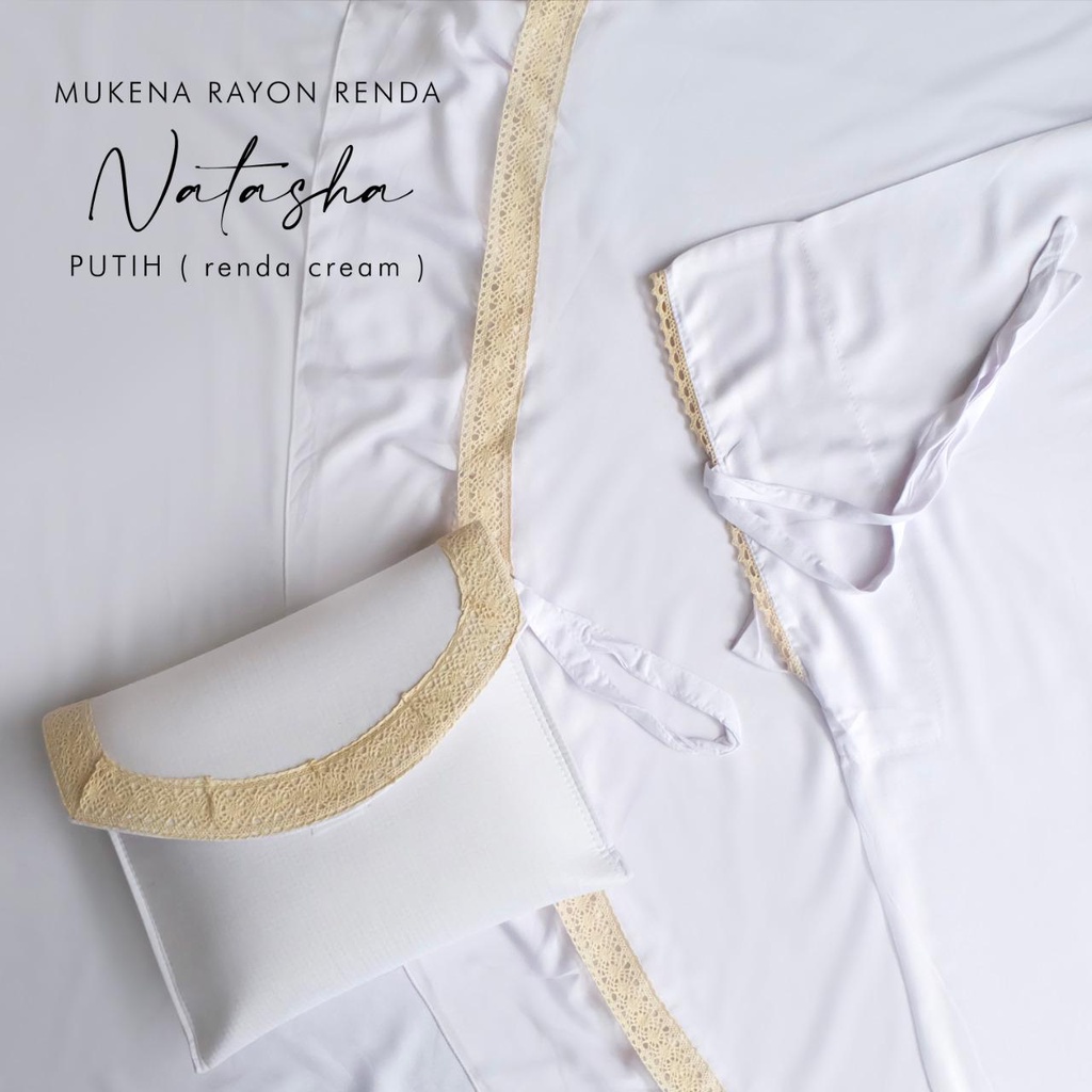 MUKENA BALI TASIK - MUKENA DEWASA RAYON RENDA NATASHA