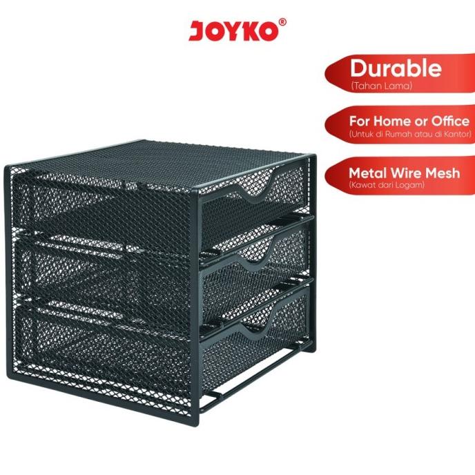 

Dest Set Pen Holder Tempat Alat Tulis Jaring Jala Mesh Joyko Ds-27 Terlaris