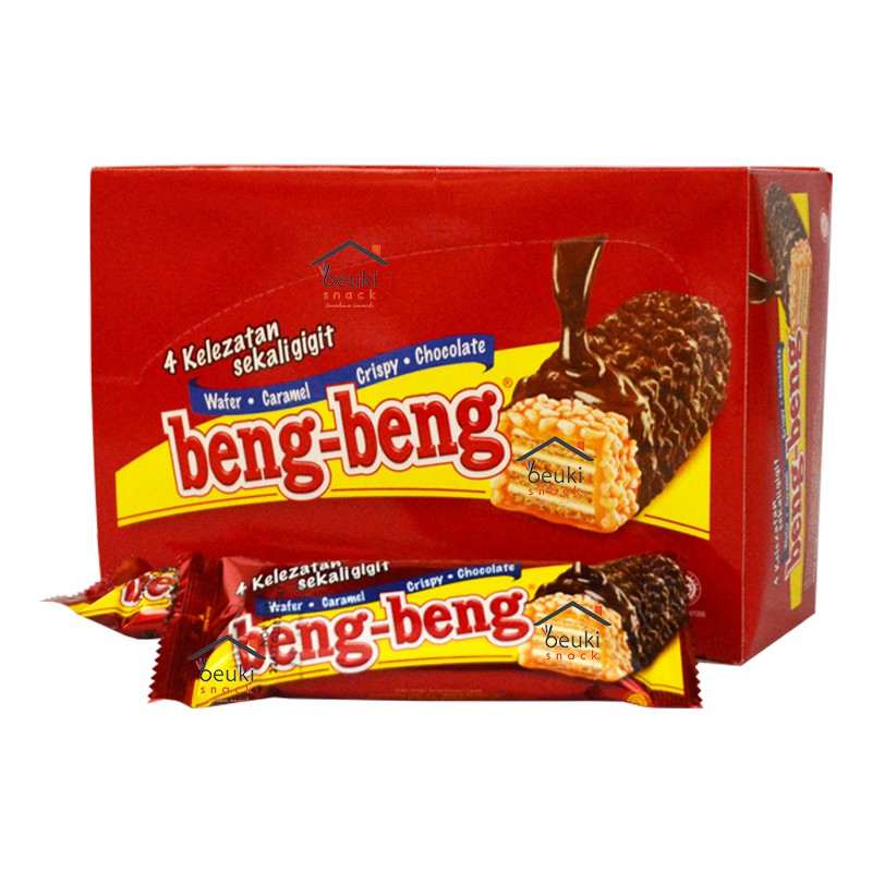 Mayora Beng Beng Wafer Caramel Crispy Chocolate Wafer Coklat Nikmat