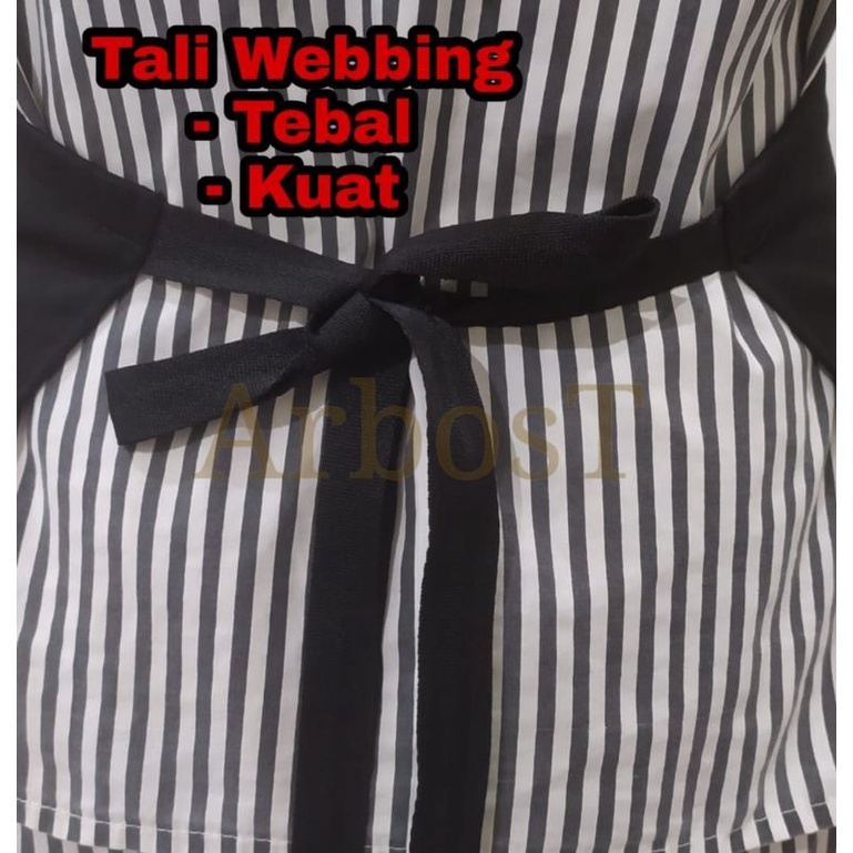 Apron / Apron Setengah Badan Half Apron Celemek Pinggang waiters