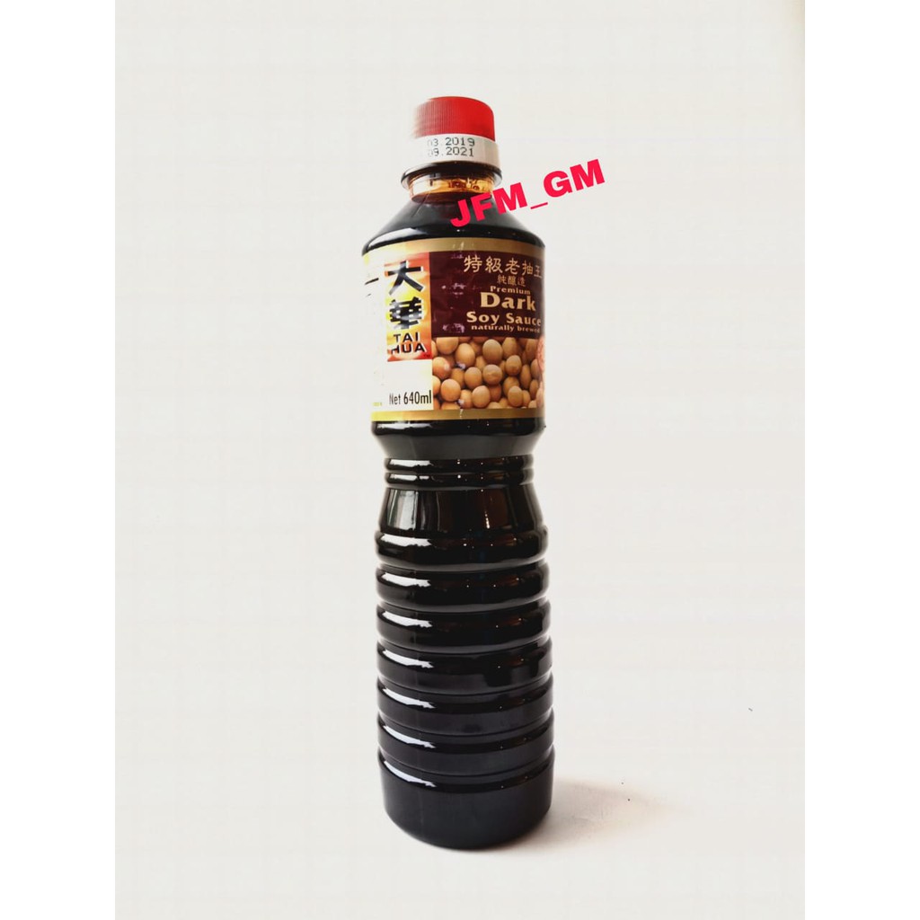 

TAI HUA PREMIUM DARK SOY SAUCE / KECAP ASIN KENTAL 640 ML