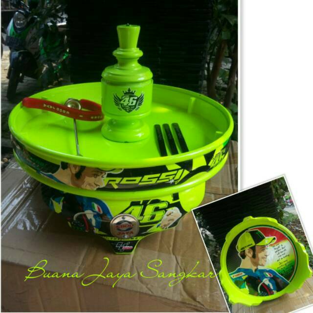 Tebok ebod sangkar lovebird seri moto gp