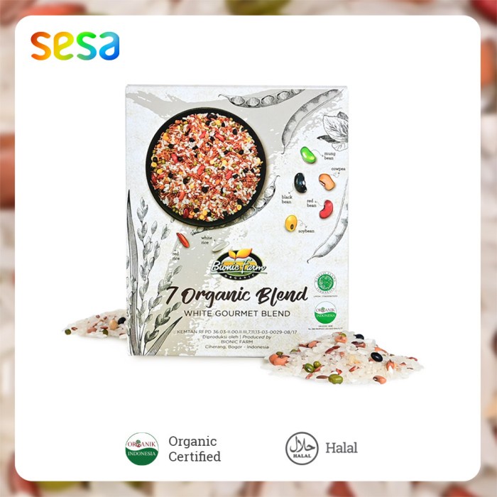

7 Gourmet Blend White Organik Bionic Farm 1kg