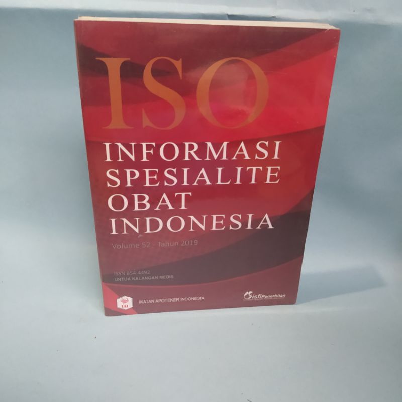 Iso, Informasi Spesialite obat Indonesia