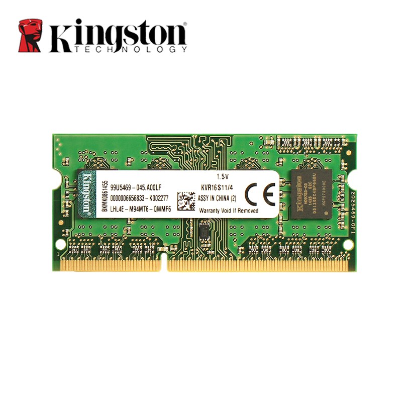 Memory Ram laptop kingston SODIMM DDR3 DDR3L 2GB 4GB 8GB  1600MHZ PC12800 1333MHZ PC10600