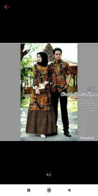 Couple Batik Asmara Linggar Srg 7 By Suryandhanu 4666784743886 Couple L - Fit X Seharga