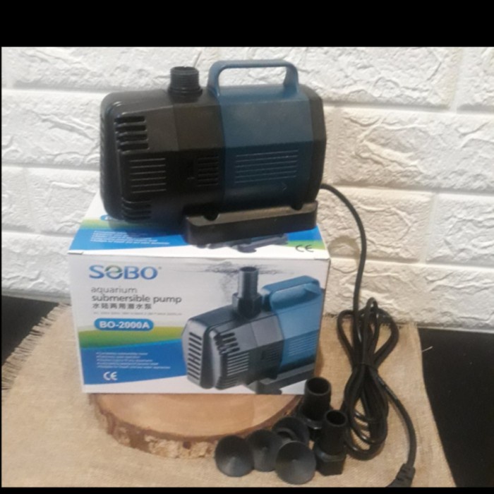 Sobo BO-2000A SOBO BO 2000A Pompa Celup Air Kolam Aquarium Water Pump