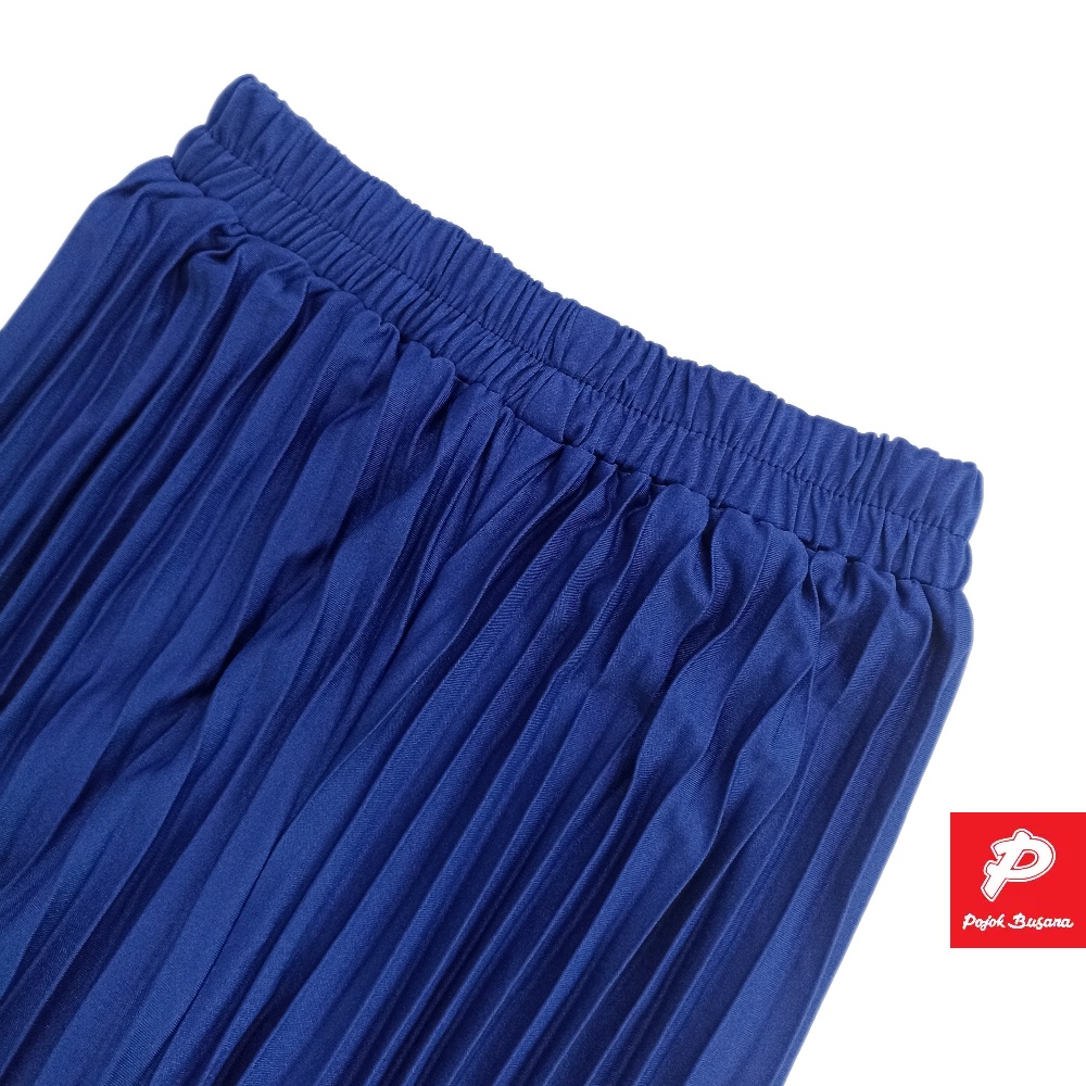 Pojok Busana Celana Panjang  Kulot Wanita Plisket