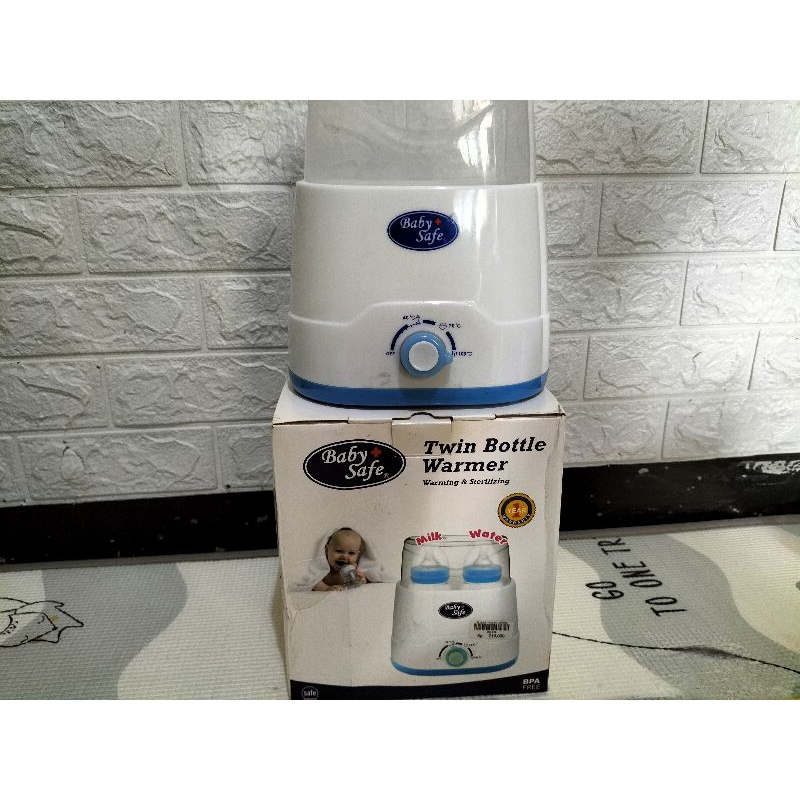 Babysafe twin bottle warmer