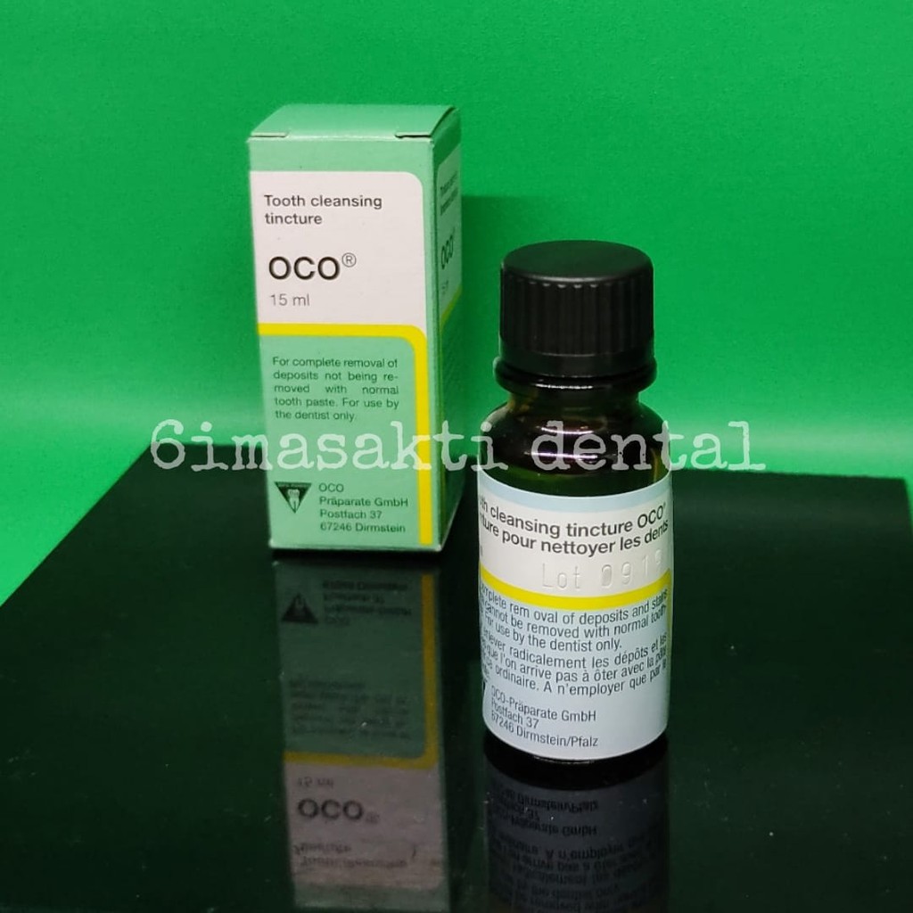 

DENTAL STAIN REMOVER OCO. PENGHILANG STAIN.