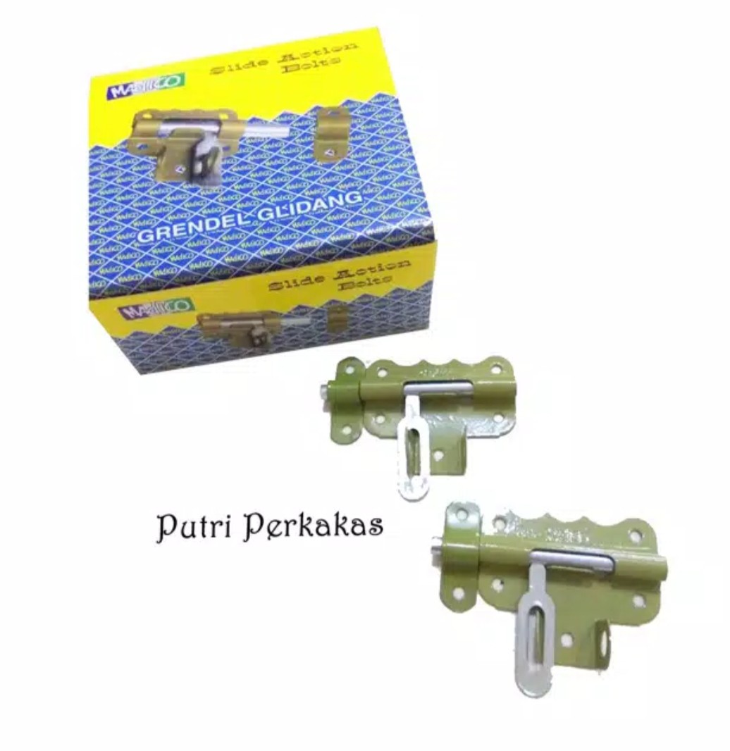 Grendel Overval Madico 4” | Gerendel Glidang | Selot Pintu Jendela