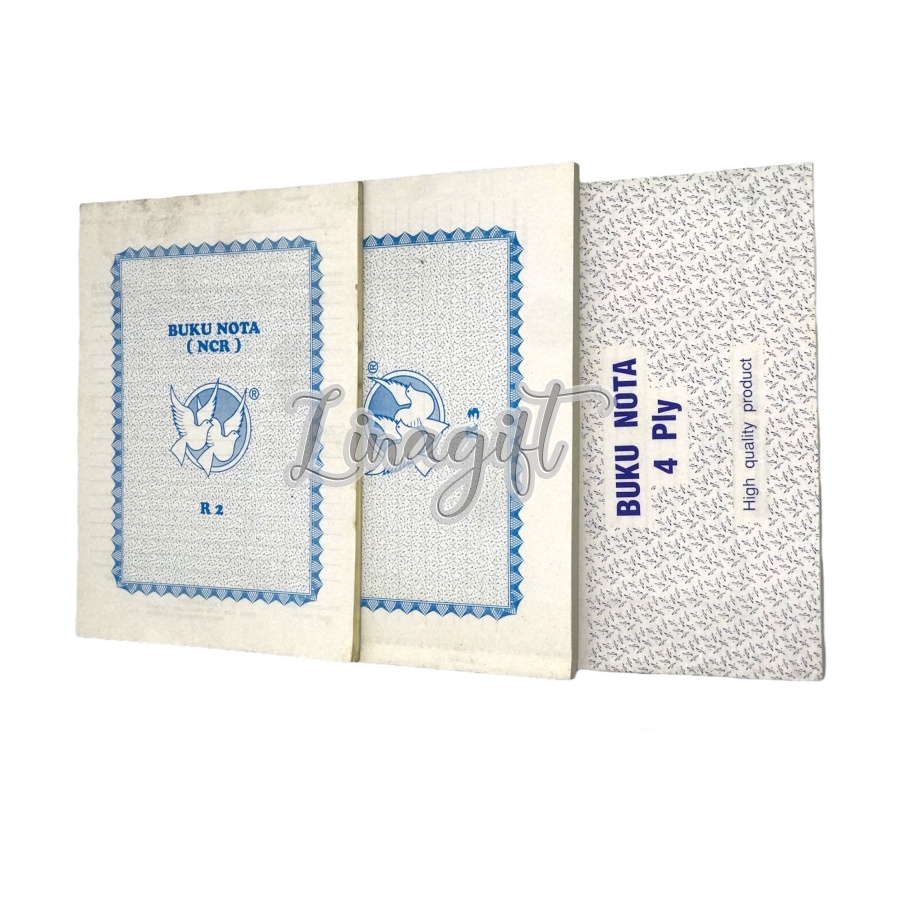 NOTA KONTAN DAN FAKTUR - BUKU NOTA HIGH QUALITY 1 PLY / 2 PLY / 3 PLY / 4 PLY