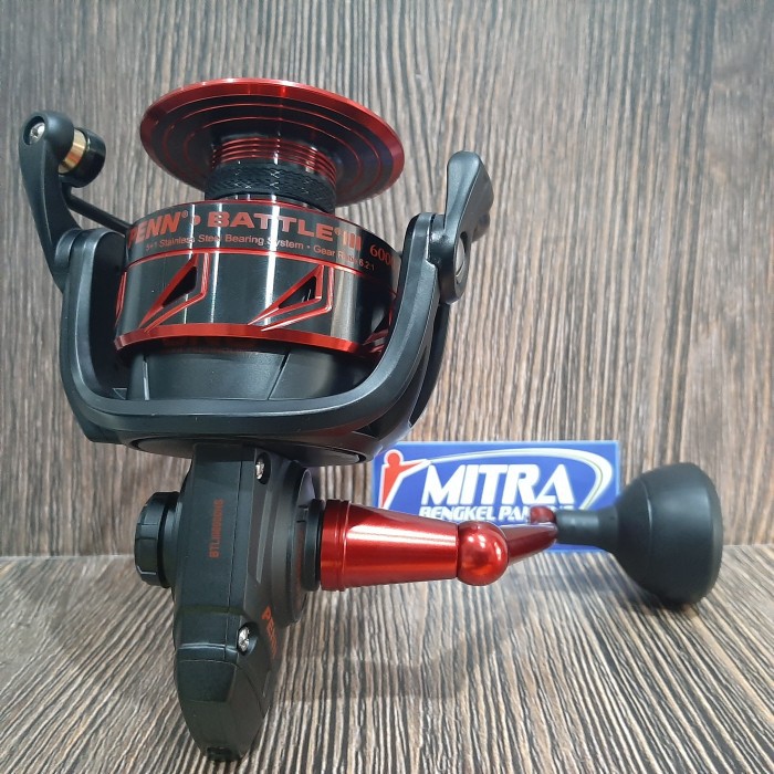 reel Penn Battle III 6000 HS screw in handle Original