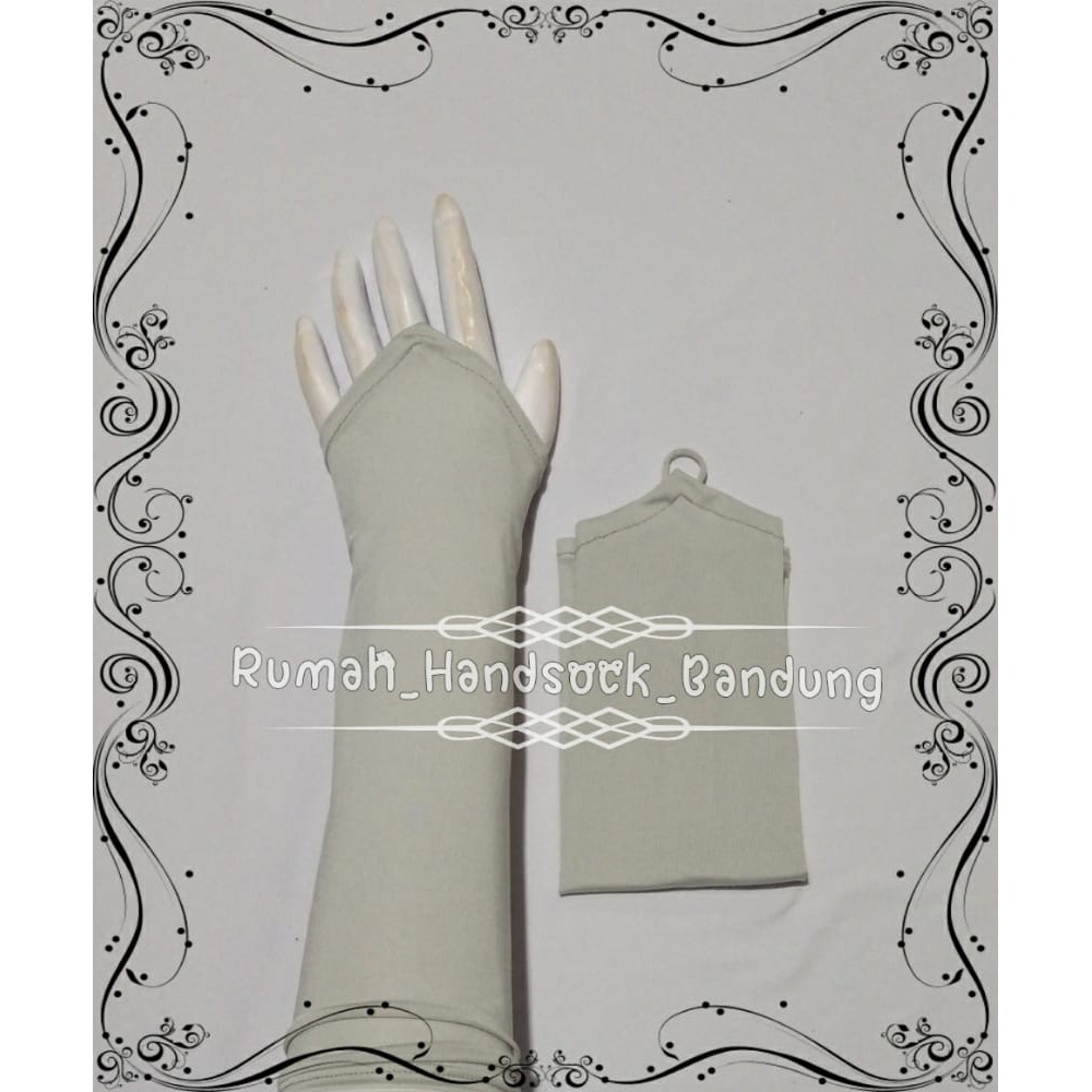 Handsock Cincin Polos / Handsock Muslim / HandSock Wanita / Handsock Dewasa