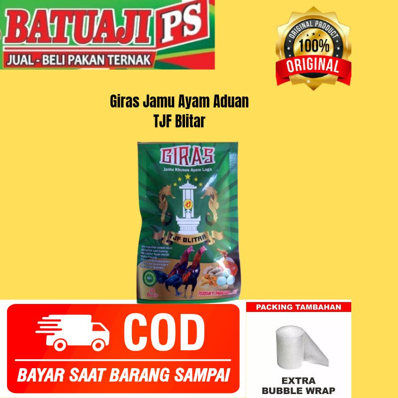 Giras Jamu Ayam Aduan Siap Laga/Jamu Abaran Ayam Jago Superan