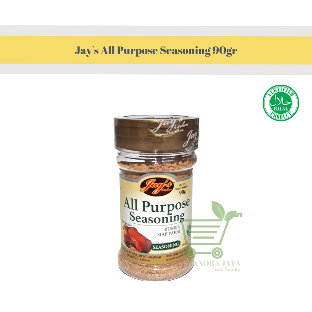 

Jay's All Purpose Seasoning 90gr - Bumbu Penyedap Segala