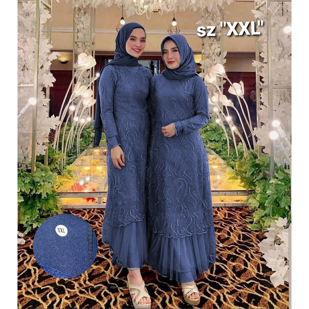 mx geraldine maxy long dress baju muslim all size tile ruby good quality maxy jumbo xxl
