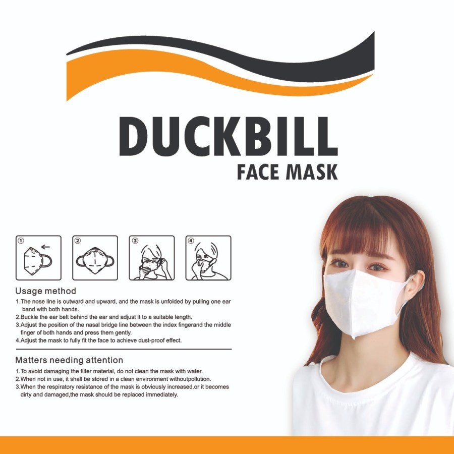 Masker Duckbill / Duckbill Face Mask