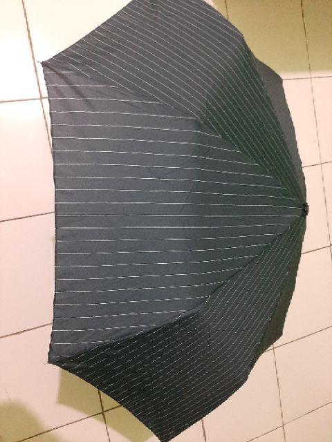 Bagus Umbrella Anti Uv Blue Stripes