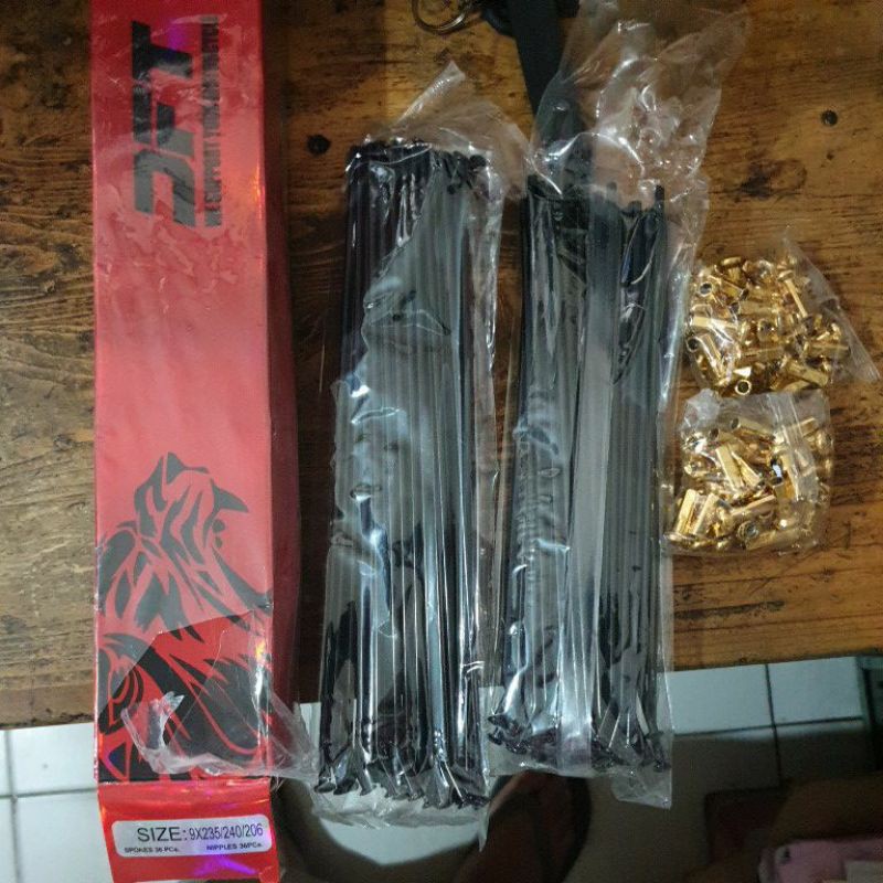 Jari dft hitam klx, crf ring 18 & 21