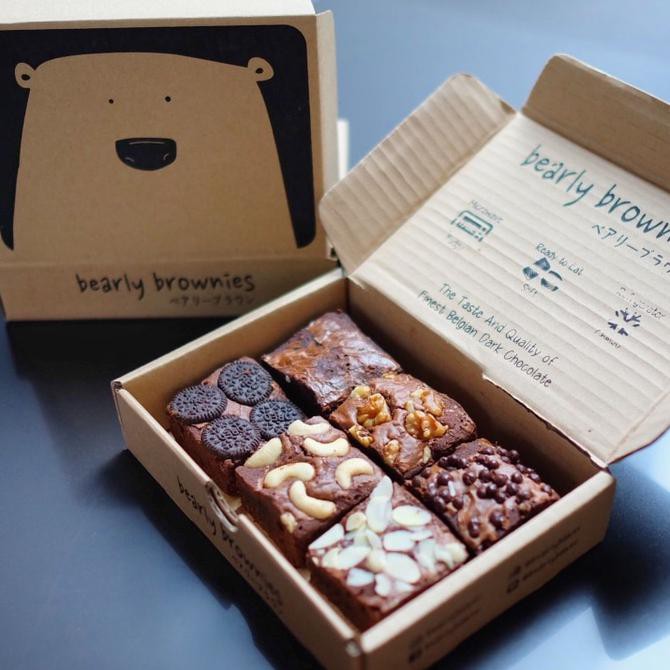 

Mix Bearly Brownies (Mini) box. 6pcs