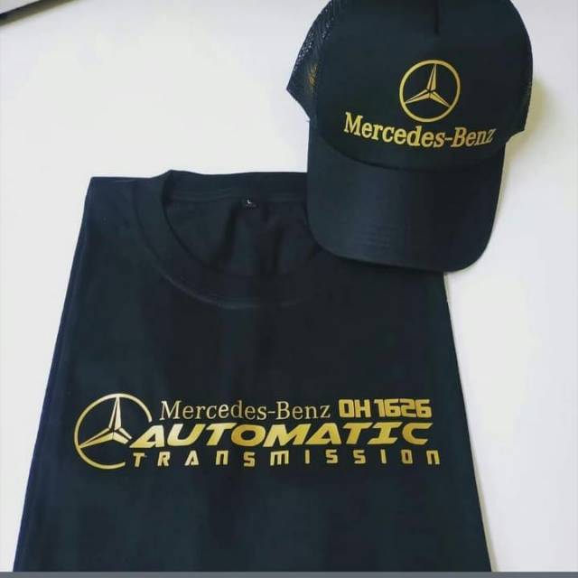 T shirt dan Topi Mercedes Benz