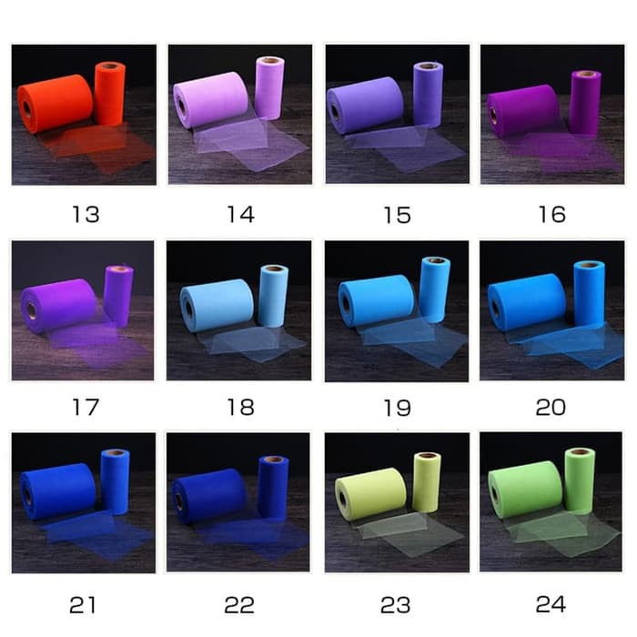 

Tulle Roll 5cm x 25Yard #13-24
